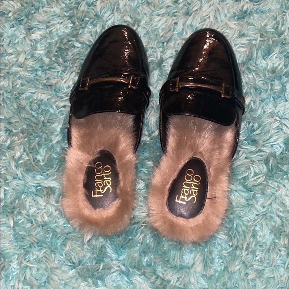 Fur mules
